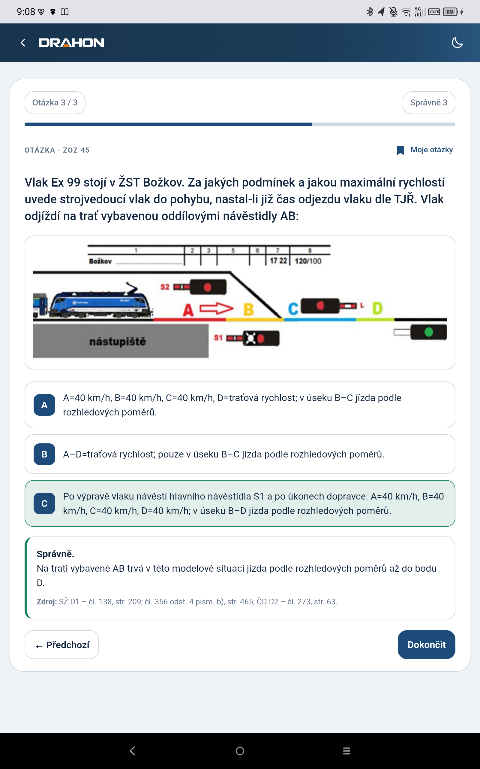 DRAHON: otázka ZOZ ve světlém režimu
